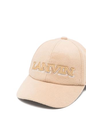 cappello in lana beige LANVIN KIDS | N30309276